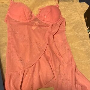 Victoria's Secret Pink Sparkle Chemise